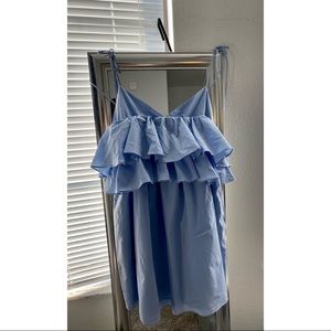 Blue Zara dress